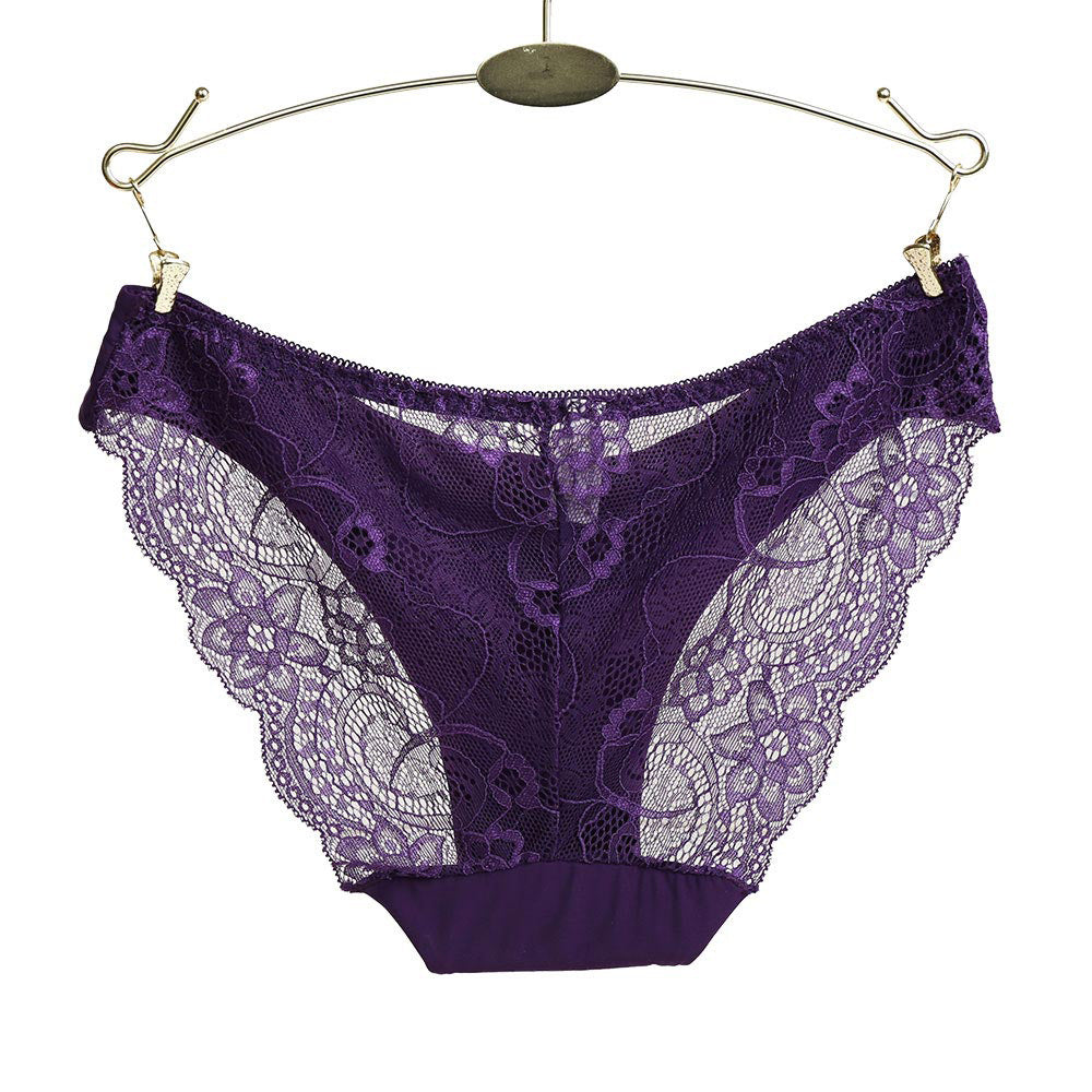 Lace Panties in vibrant pink color featuring seamless design and delicate lace detailing for women's fashion. Lace Panties in vibrant pink color featuring seamless design and delicate lace detailing for women's fashion.