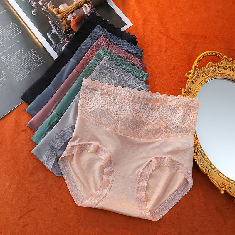 Lace Panties featuring diamond-studded details, perfect blend of comfort and style for women. Lace Panties featuring diamond-studded details, perfect blend of comfort and style for women.