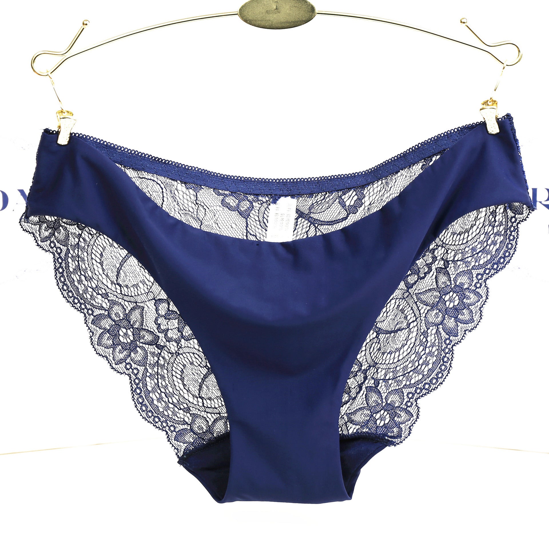 Lace Panties in vibrant pink color featuring seamless design and delicate lace detailing for women's fashion. Lace Panties in vibrant pink color featuring seamless design and delicate lace detailing for women's fashion.