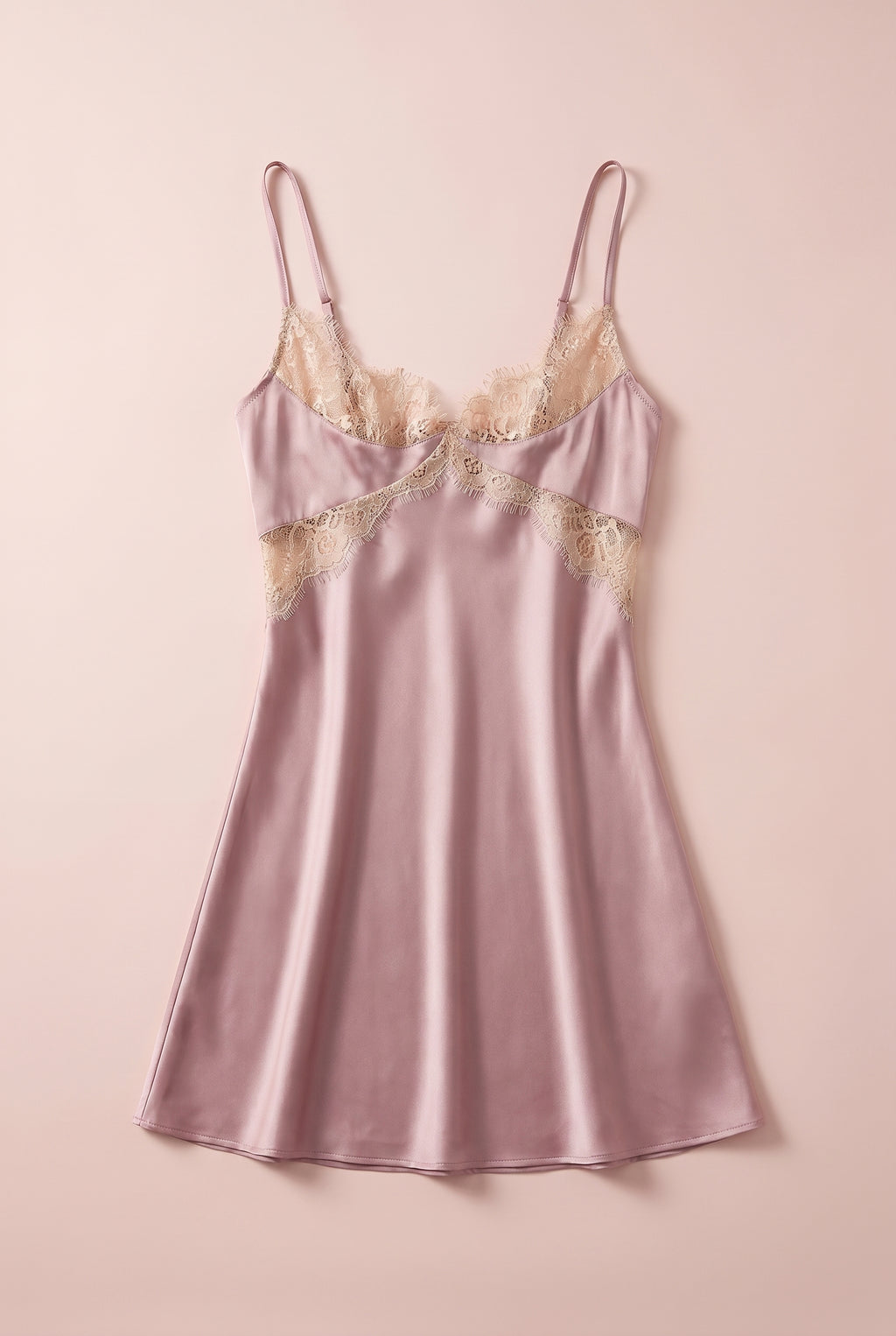 Soft satin nightdress