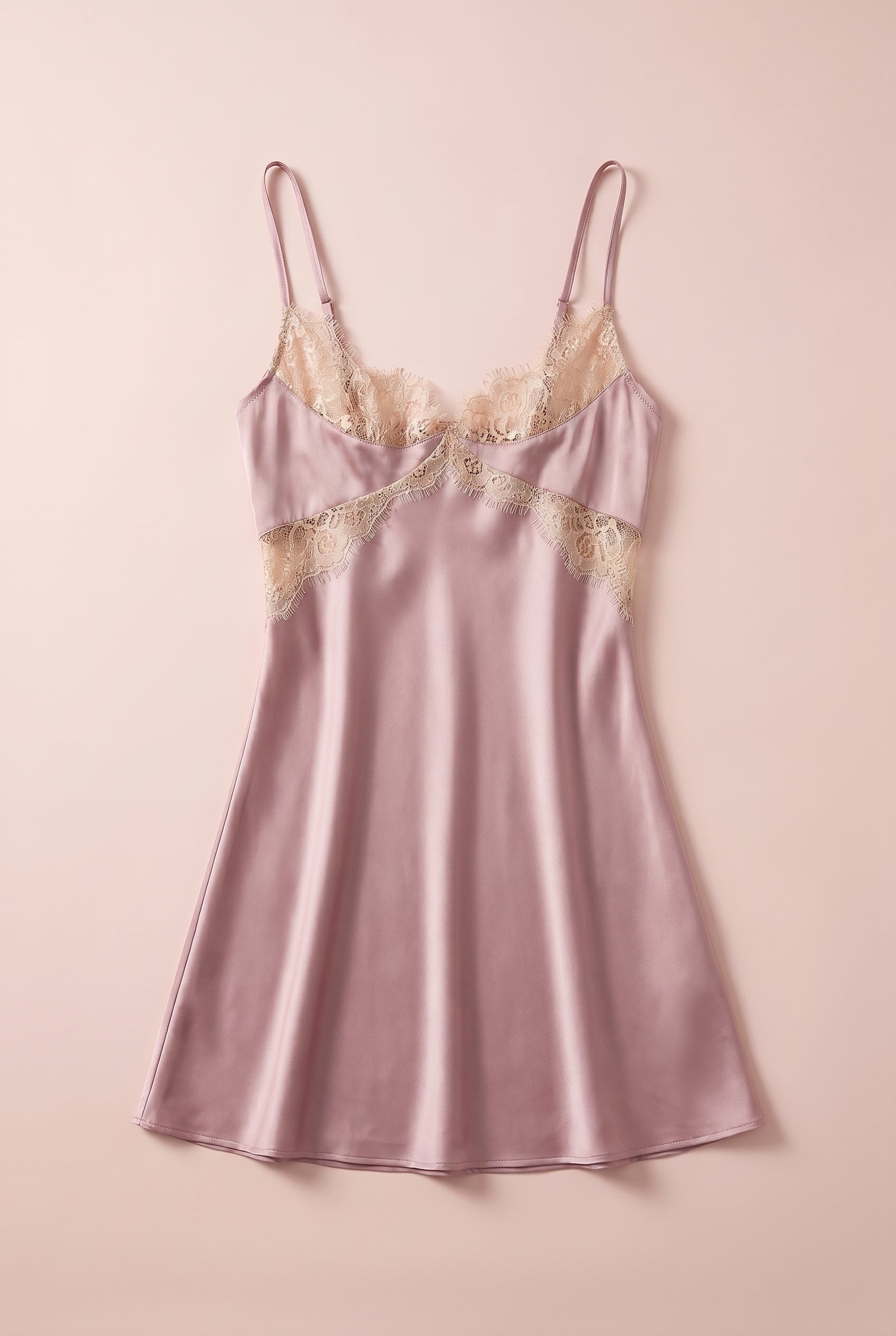 Soft satin nightdress